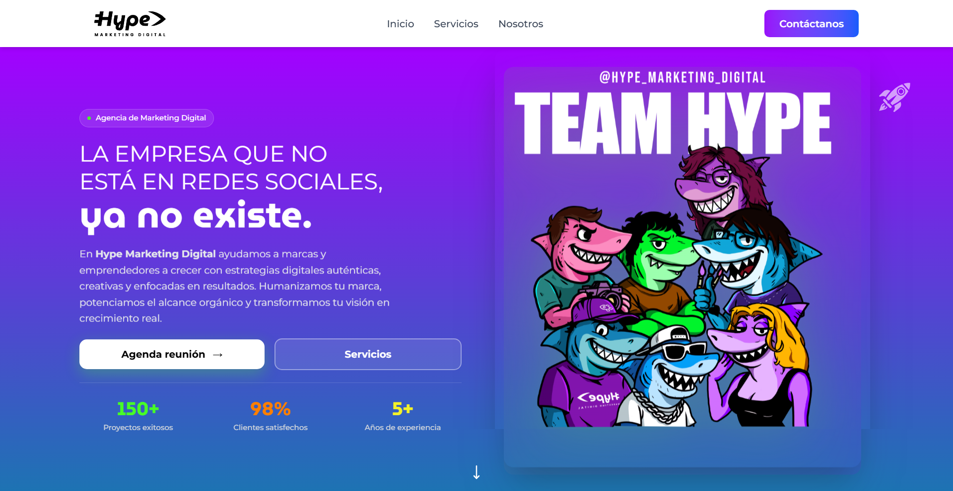 Hype Marketing Digital - Corporate Website